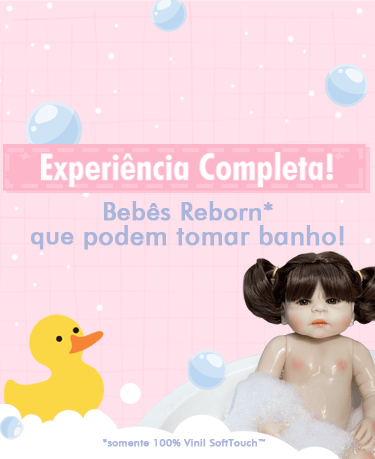 Bebê Reborn Negra Carol - UniDoll