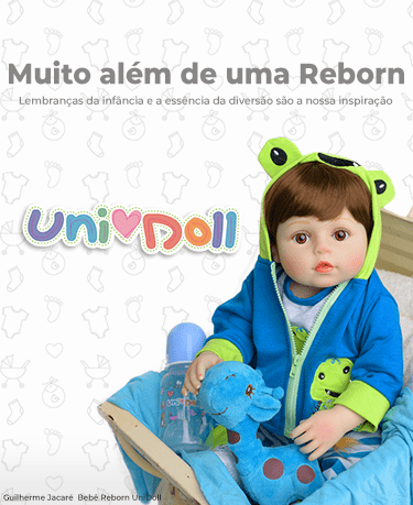 Boneca Bebê Reborn Clarice Imperfeita - UniDoll