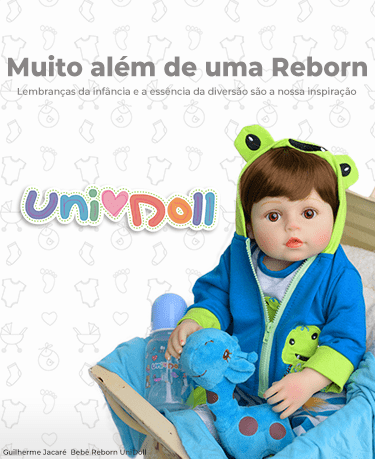 Boneca Bebê Reborn Realista de Silicone Girafinha – Magia Toy