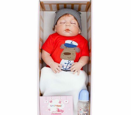 Bebe Reborn Atticus Menina Realista - Corpo Silicone