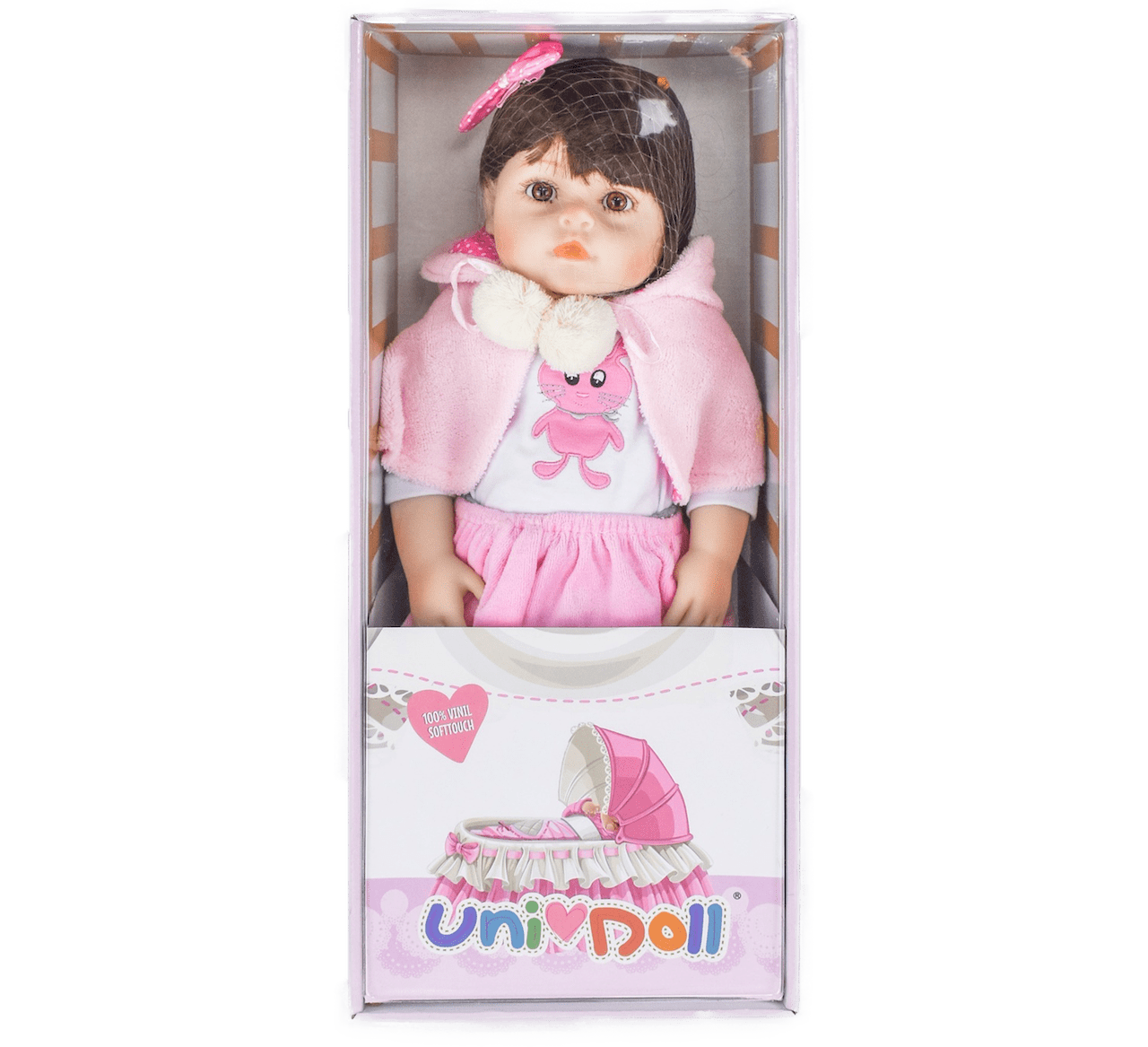 Boneca Bebê Reborn Realista Menina Silicone Pode Dar Banho - Milk  Brinquedos - Boneca Reborn - Magazine Luiza